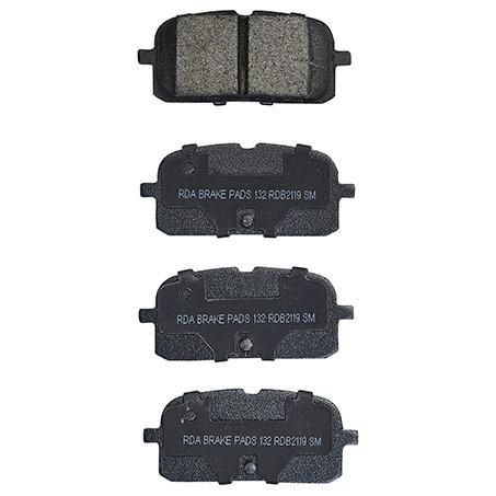 RDA BRAKES RDA GP Max General Purpose Low Metallic Brake Pad Set RDB2119