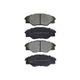 RDA GP MAX LOW METALLIC BRAKE PAD SET TOYOTA HILUX RDB2057