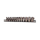 T & E TOOLS T&E 1/4in Drive Sockets 6 Point 12pc 92212