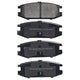 RDA BRAKES RDA GP Max General Purpose Low Metallic Brake Pad Set RDB2058