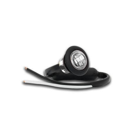 LED AUTO LAMPS 12/24V White LED Front End Outline Marker Lamp
