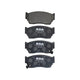 RDA GP MAX LOW METALLIC BRAKE PAD SET MAZDA NISSAN SUZUKI RDB1210