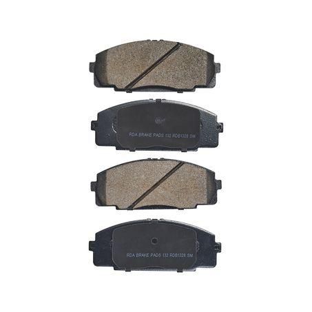 RDA GP MAX LOW METALLIC BRAKE PAD SET DAIHATSU TOYOTA RDB1328