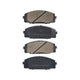 RDA GP MAX LOW METALLIC BRAKE PAD SET DAIHATSU TOYOTA RDB1328