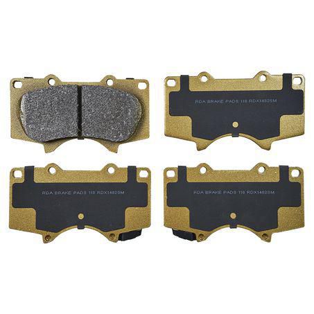 RDA EXTREME HEAVY DUTY BRAKE PAD SET MITSUBISHI PAJERO TOYOTA RDX1482SM