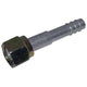 Atco Aluminium Fitting # 8 FOR - Barb #8 Straight AFX1302