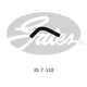 Gates Moulded Heater Hose 02-0113