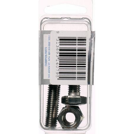 CHAMPION AUTO PARTS Champion Stainless Steel Screw & Nut Pack 10 x 35 CSP49