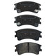 RDA GP MAX LOW METALLIC BRAKE PAD SET MAZDA ATENZA MAZDA3 MAZDA6 RDB1484