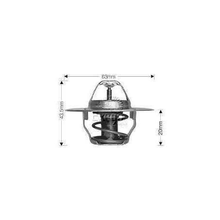 DAYCO THERMOSTAT 71 DEGREES C - 160 DEGREES F DT30C-BP