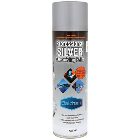 BALCHAN GALVANISE PAINTSILVER400G BA1215