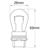 Narva PY27W Wedge W2.5x16d Globe 12V 27W