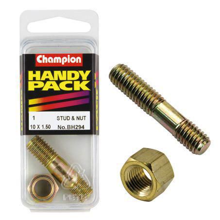 CHAMPION AUTO PARTS Champion Manifold Stud & Nut 10 x 40 x 1.5P BH294