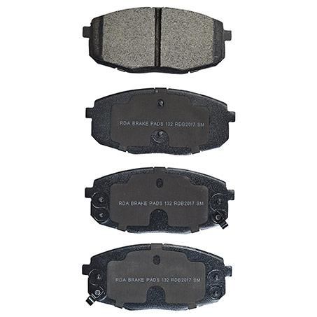 RDA GP MAX LOW METALLIC BRAKE PAD SET HYUNDAI I30 KIA CERATO SOUL RDB2017