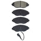 RDA BRAKES RDA GP Max General Purpose Low Metallic Brake Pad Set RDB2216