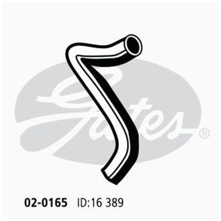 Gates Moulded Heater Hose 02-0165