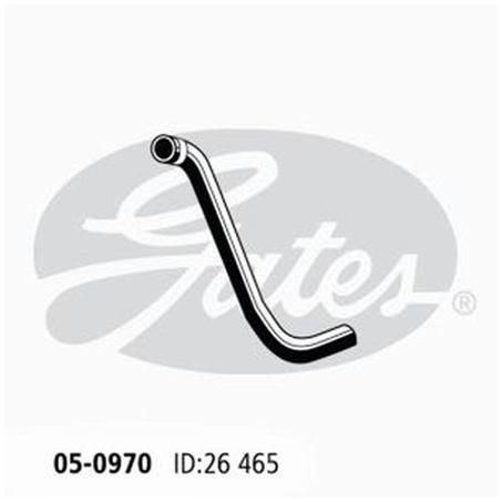 Gates Radiator Hose Lower 05-0970