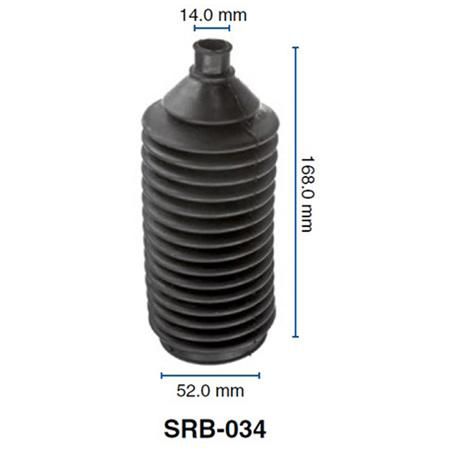 KELPRO Steering Rack Boot Kit
