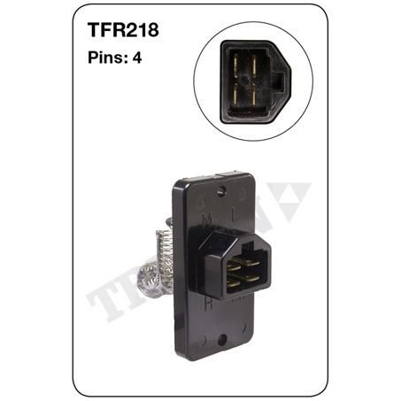 Tridon Heater Fan Resistor TFR218