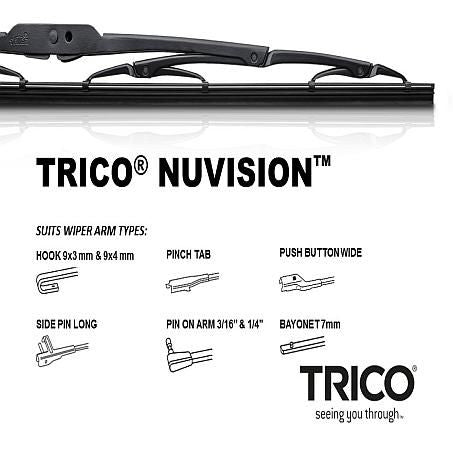 TRICO WIPER BLADES REFILL PLASTIC - 8MM WIDE - 710MM NVW710-10