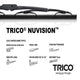 TRICO WIPER BLADES REFILL PLASTIC - 8MM WIDE - 710MM NVW710-10