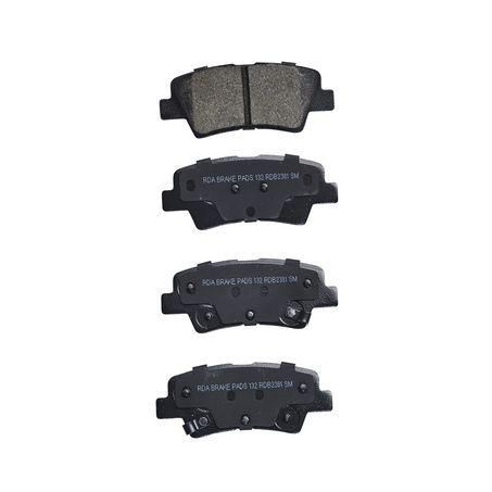 RDA GP MAX LOW METALLIC BRAKE PAD SET HYUNDAI KIA TOYOTA RDB2381
