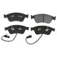 RDA GP MAX LOW METALLIC BRAKE PAD SET AUDI A6 A8 S6 S8 RDB2258