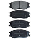 RDA BRAKES RDA GP Max General Purpose Low Metallic Brake Pad Set RDB1684