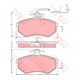 TRW Brake Pad Set Inc. Wear Sensor (DB343)