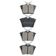 RDA BRAKES RDA GP Max General Purpose Low Metallic Brake Pad Set RDB2133