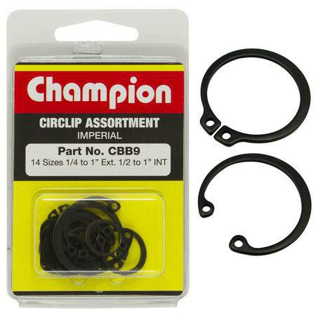 CHAMPION AUTO PARTS Champion Assorted Circlip Pack CBB9