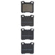 RDA BRAKES RDA GP Max General Purpose Low Metallic Brake Pad Set RDB2106