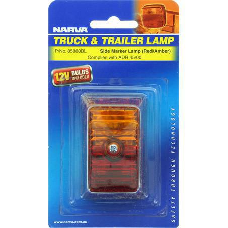 Narva Side Marker Light Red/Amber Incandescent