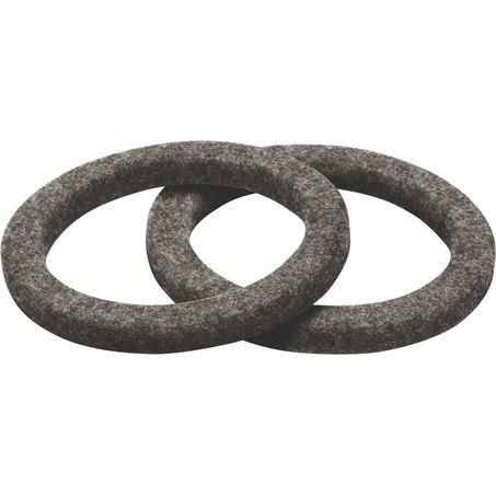 Aerpro Carpet Mdf Spacer 6.5In Grey Pair AP3062C