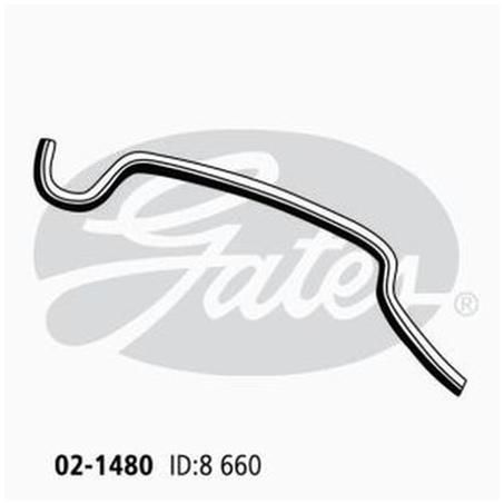 Gates Moulded Heater Hose 02-1480