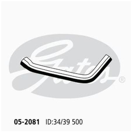 Gates Radiator Hose Upper 05-2081