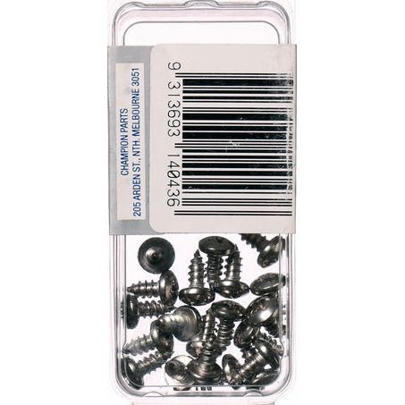 CHAMPION AUTO PARTS Champion Self Tapping Pan Head Screw Pack 8G x 3/8in. CSP13