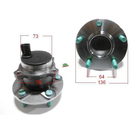 SAS AUTO PARTS SAS Wheel Hub HA6217