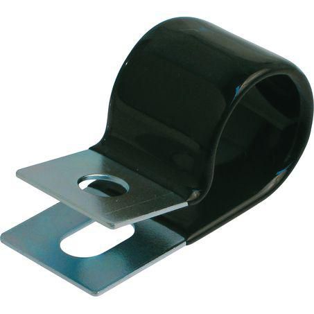 OEX P Clip 18mm PVC Coated Steel 25Pce