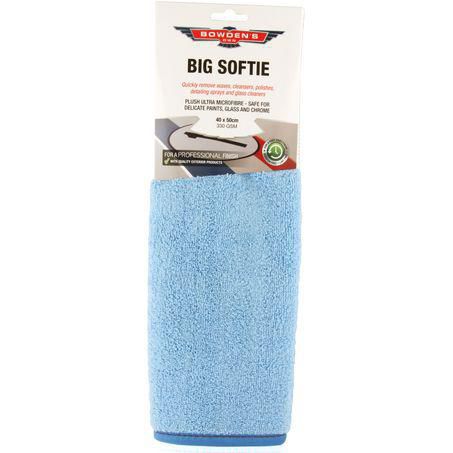 BOWDENS OWN Bowden's Own Big Softie Blue Microfibre Cloth BOBCP