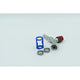Burgaflex Steel Fitting # 8 FOR - Reduced Burgaclip #8 45° With R134a Port SCX1312-3