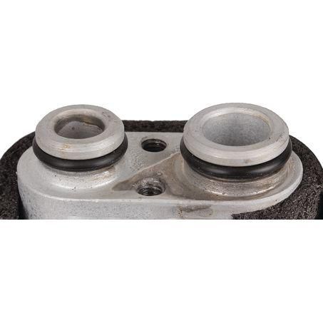 OEX Evaporator Core Parallel Flow Inlet Fitting Pad Outlet Fitting Pad