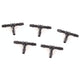 Gates T Connector 5/32in. 4mm 5pk 28583