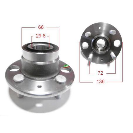 SAS AUTO PARTS SAS Wheel Hub HA4013