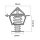 Tridon Thermostat 56mm - 82 Degrees C TT380-180