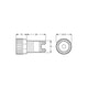 HELLA Pilot Light Incandescent Blue 12V Blade Terminals 2714