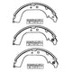 VETTO BRAKE SHOE REAR - TOYOTA Hi Lux Ln6# Yn6# 295 X