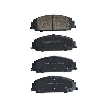RDA GP MAX LOW METALLIC BRAKE PAD SET HOLDEN HSV GRANGE WM SERIES RDB1949