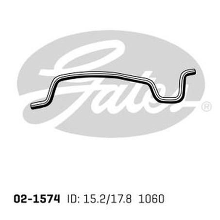 Gates Moulded Heater Hose 02-1574