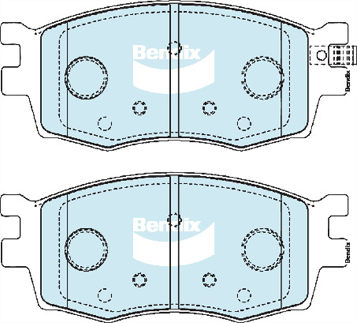 TRW Brake Pad Set (DB1787)
